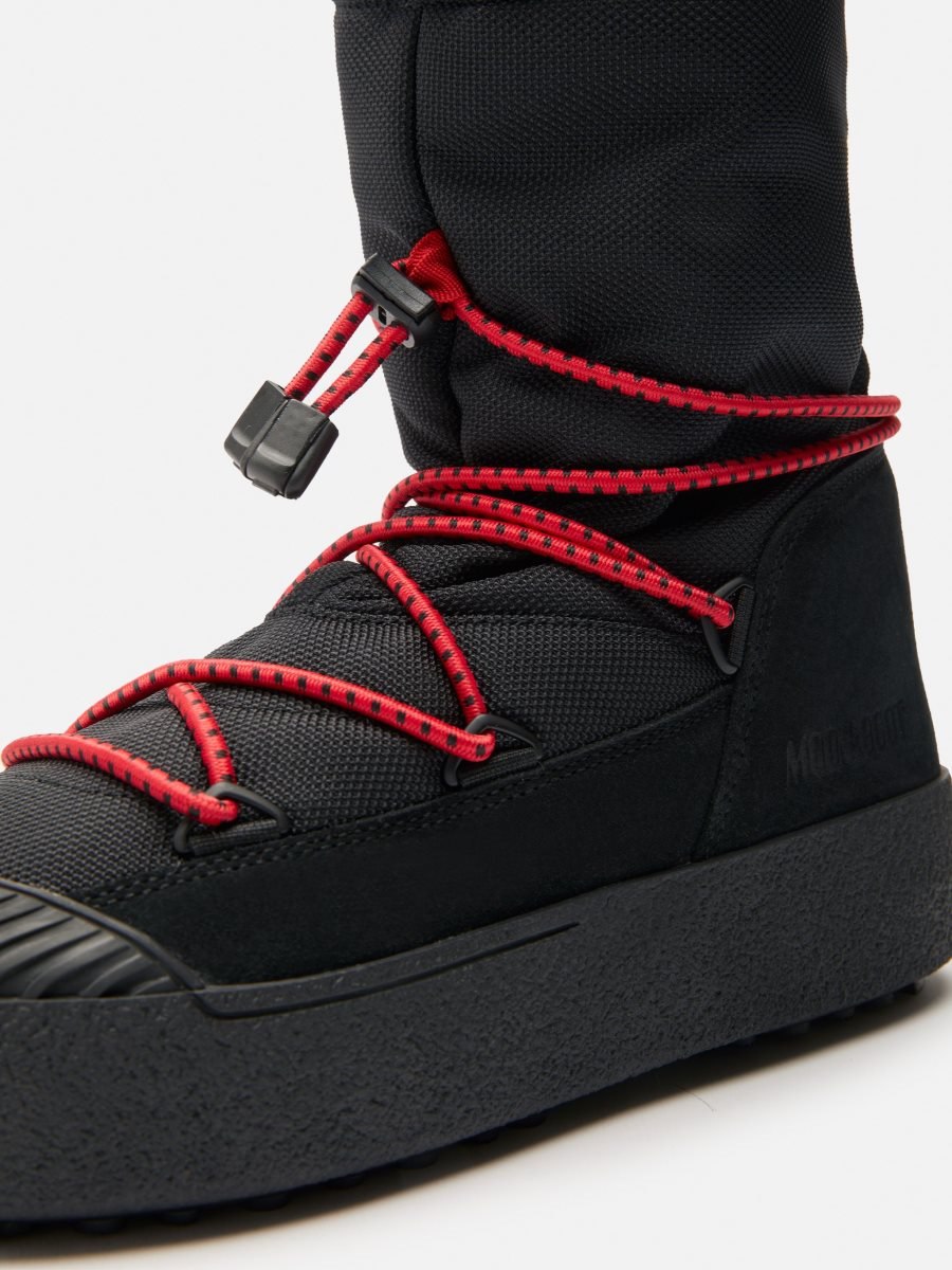 Moon Boot MTRACK POLAR CORDY BOOTS - BLACK