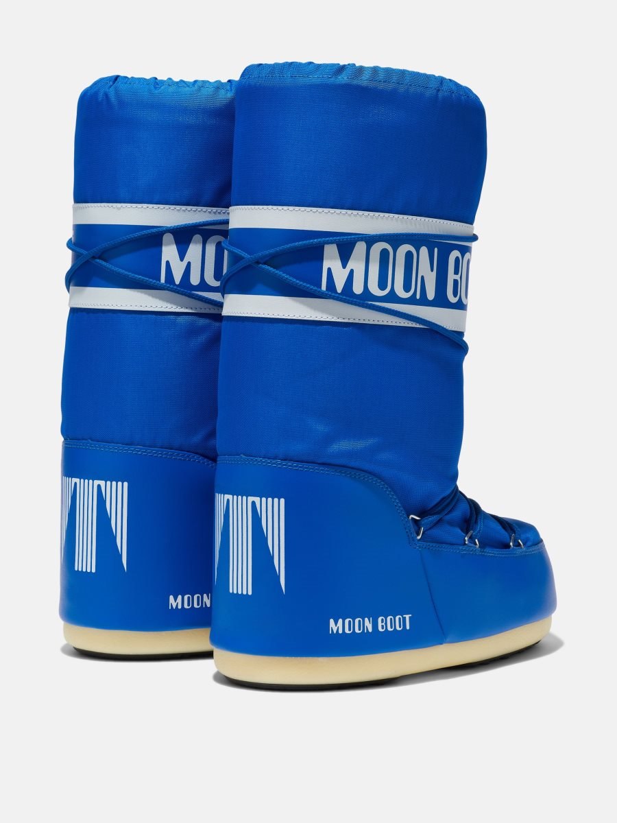 Moon Boot ICON NYLON BOOTS - ELECTRIC BLUE