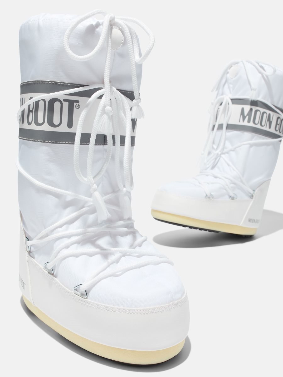 Moon Boot ICON NYLON BOOTS - WHITE