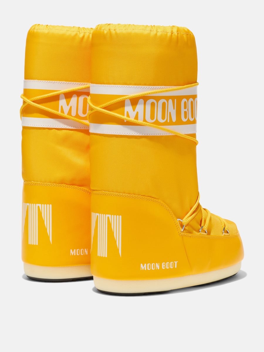 Moon Boot ICON NYLON BOOTS - YELLOW