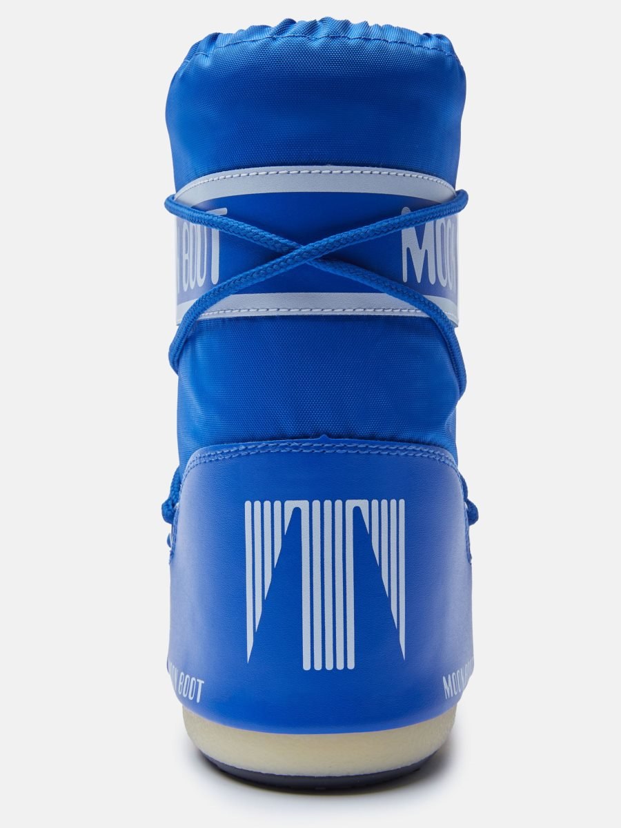 Moon Boot ICON JUNIOR NYLON BOOTS - ELECTRIC BLUE
