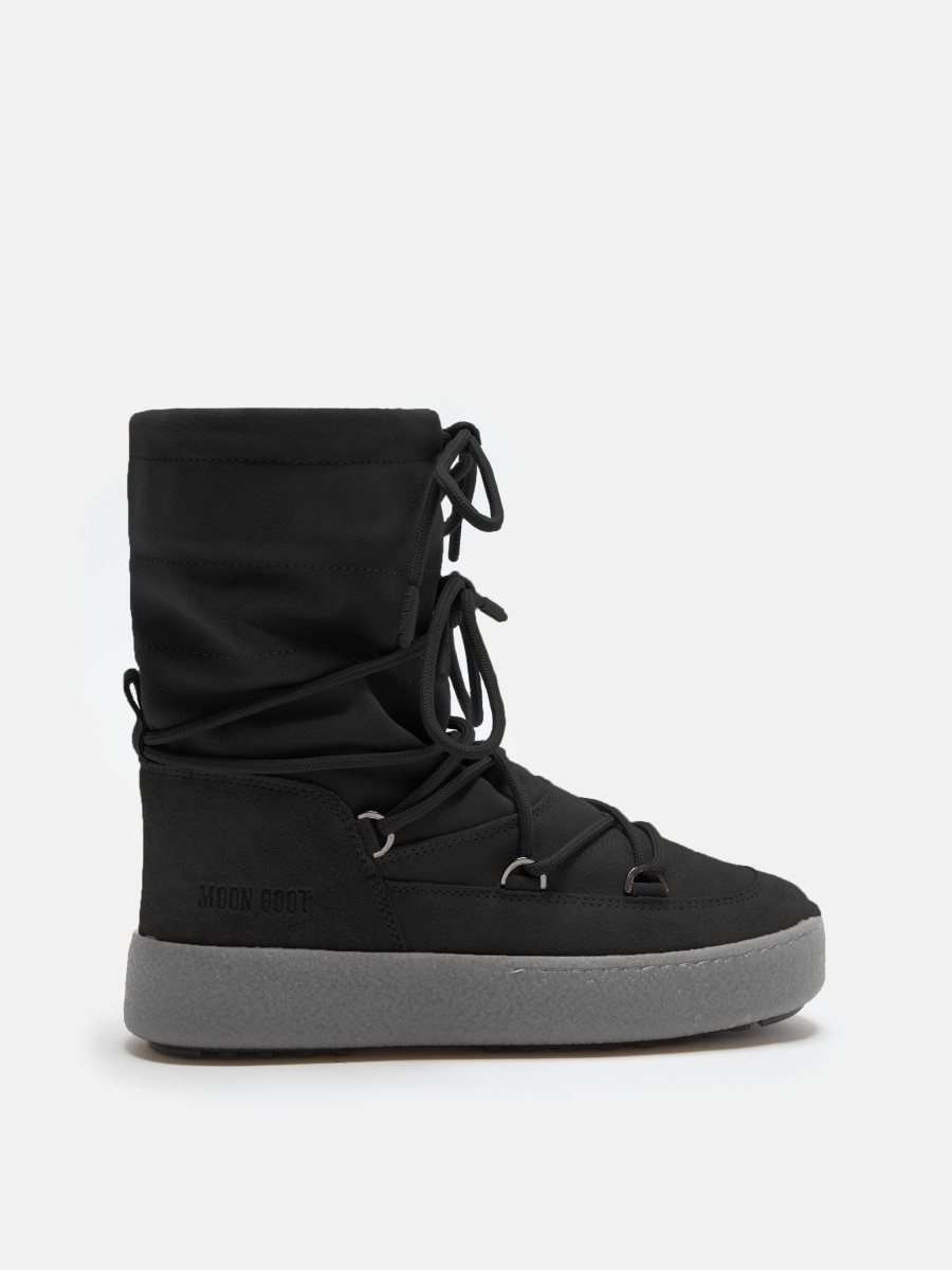 Moon Boot LTRACK SUEDE BOOTS - BLACK