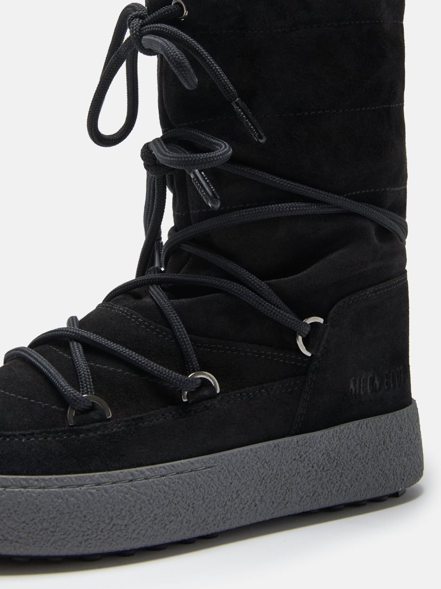Moon Boot LTRACK SUEDE BOOTS - BLACK