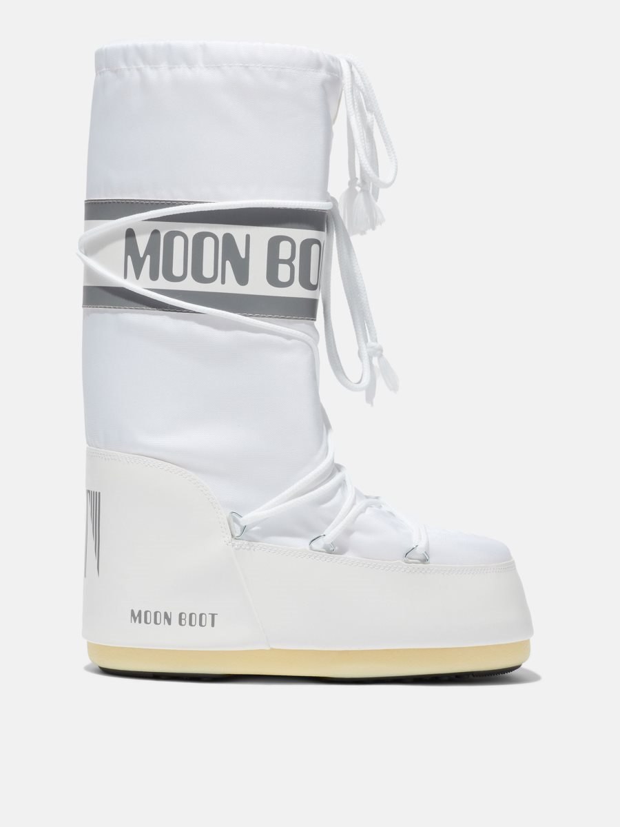 Moon Boot ICON NYLON BOOTS - WHITE