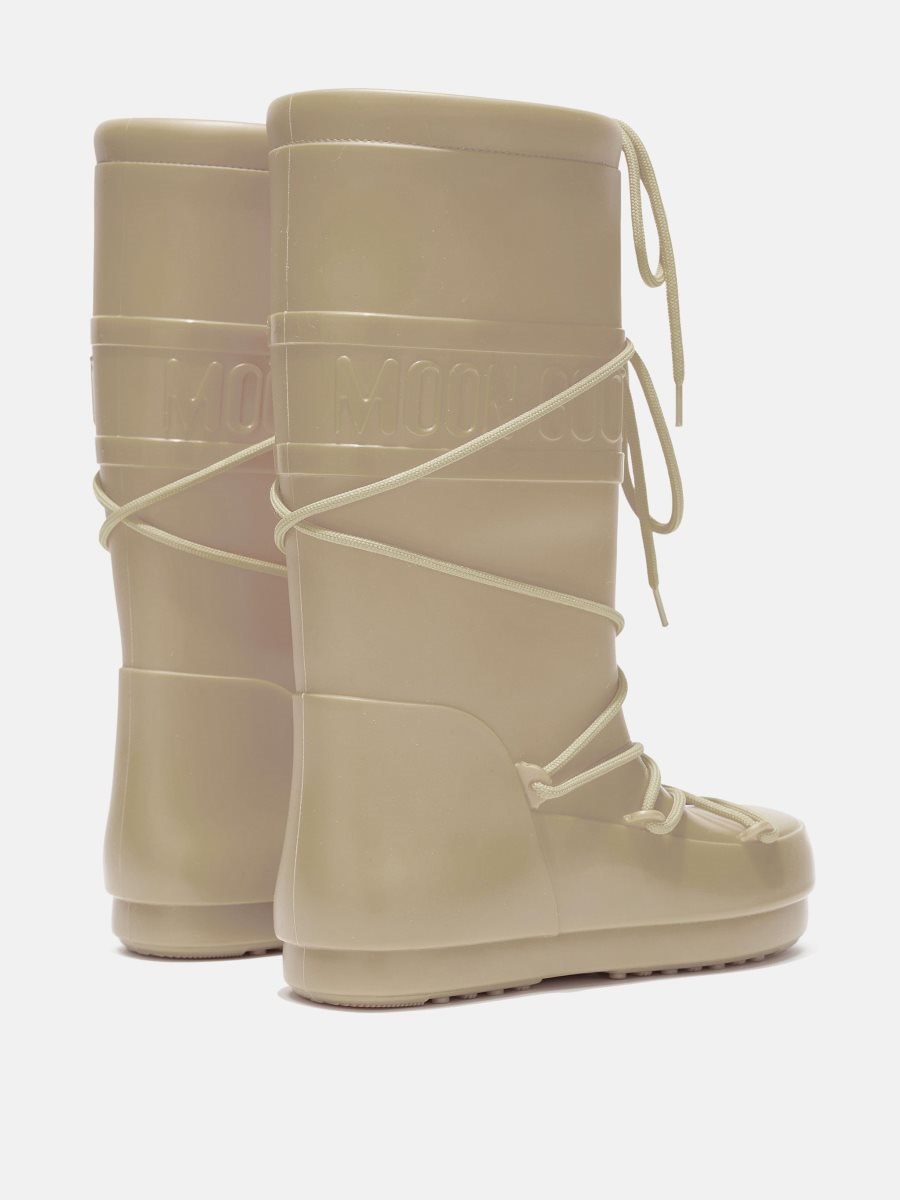 Moon Boot RUBBER RAIN BOOTS - CREAM