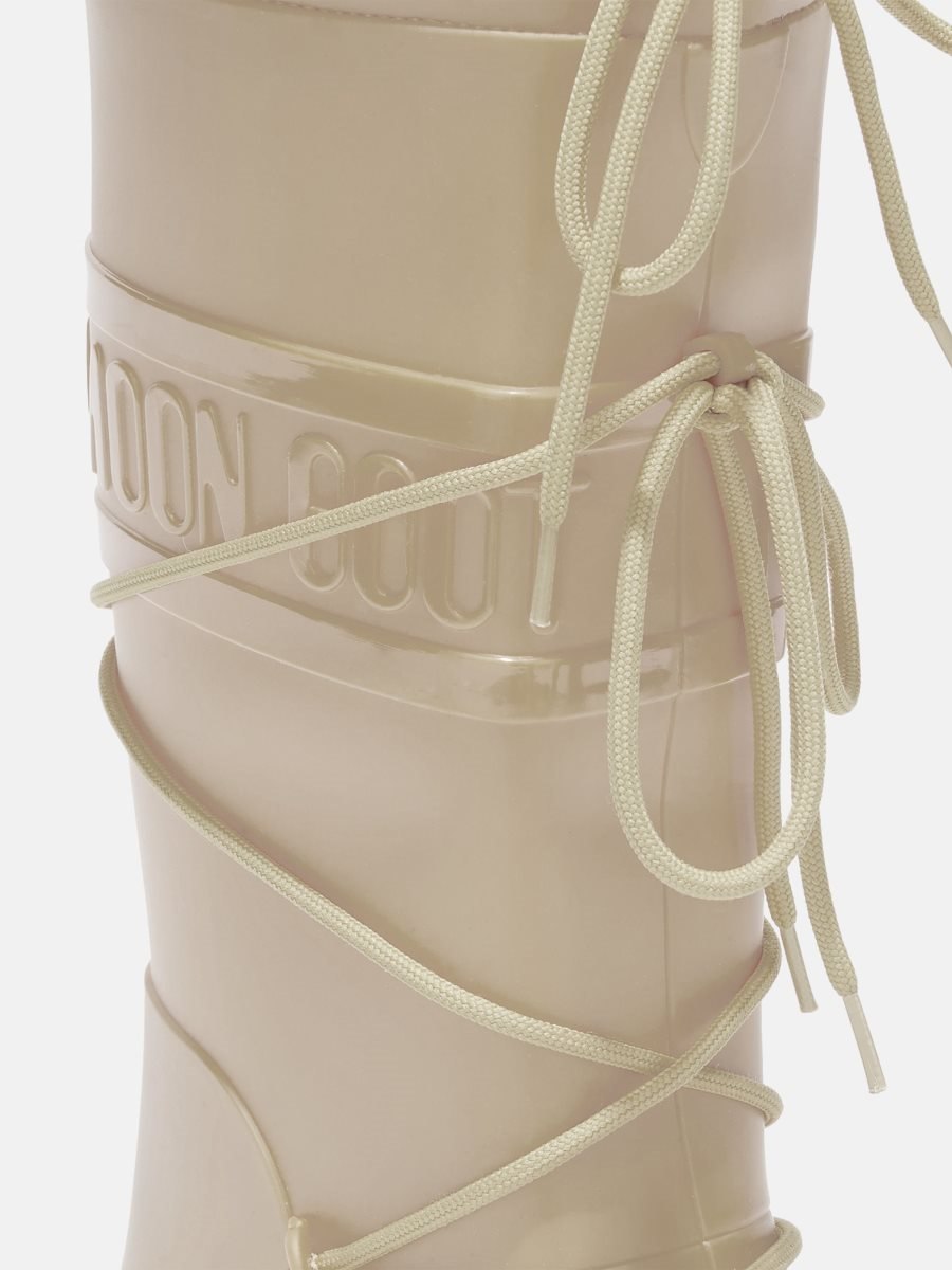 Moon Boot RUBBER RAIN BOOTS - CREAM