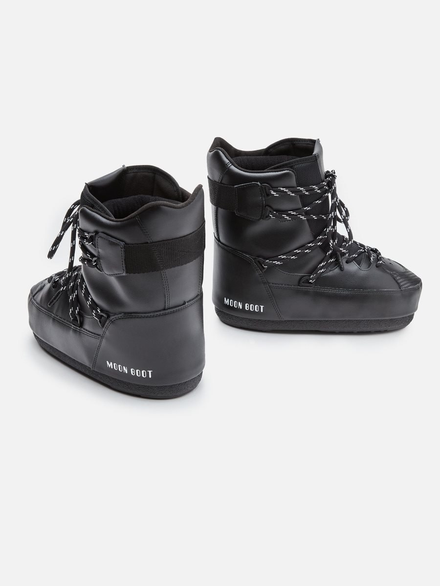 Moon Boot SNEAKER MID BOOTS - BLACK