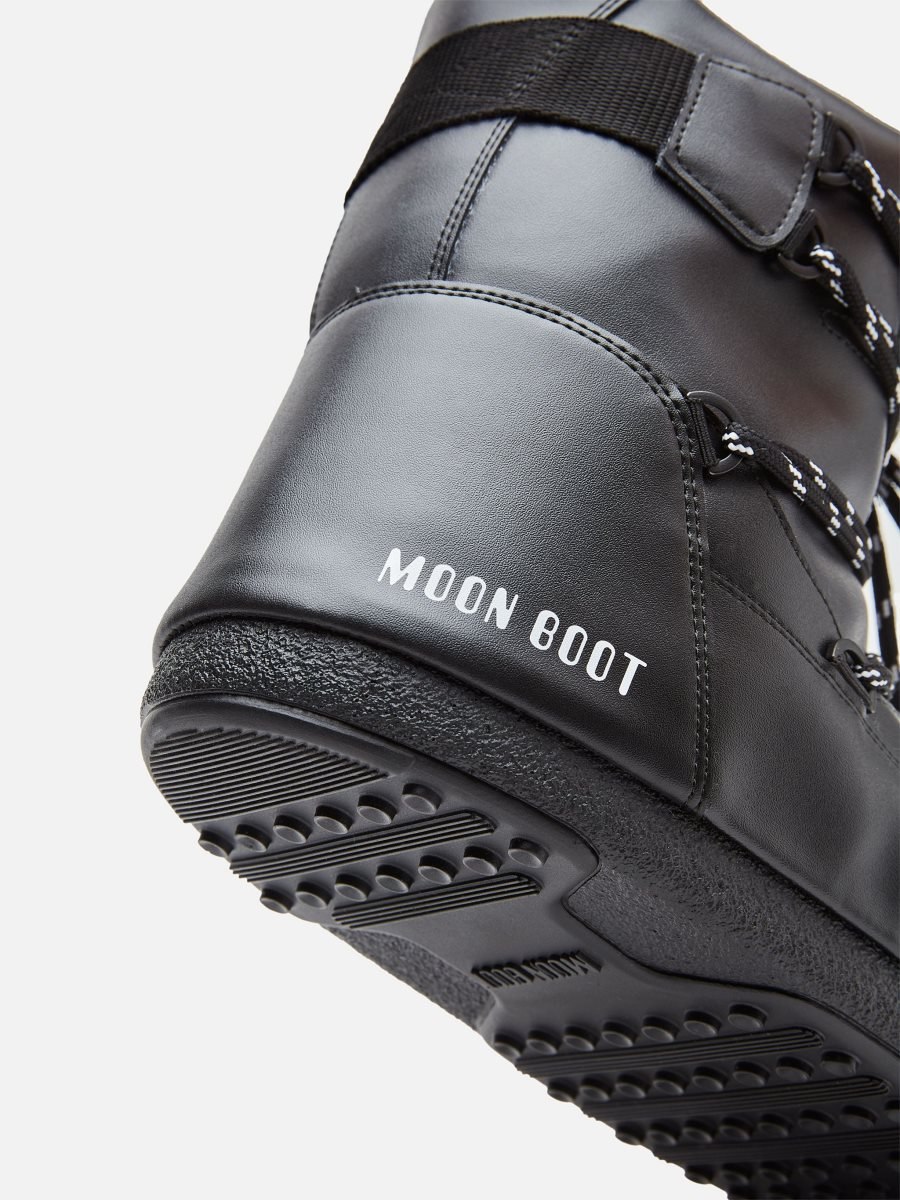 Moon Boot SNEAKER MID BOOTS - BLACK