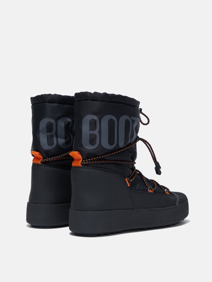 Moon Boot MTRACK POLAR BOOTS - BLACK/ORANGE
