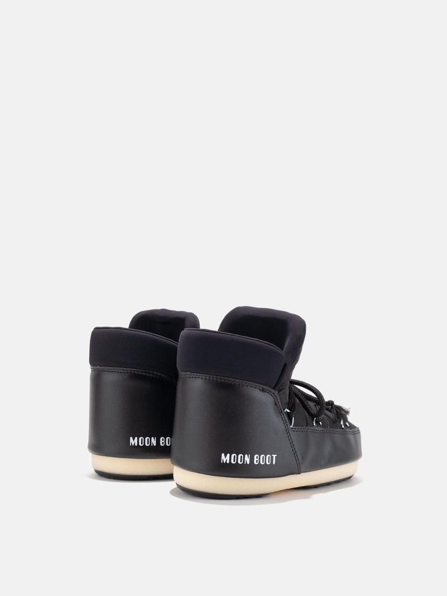 Moon Boot ICON JUNIOR NYLON PUMPS - BLACK
