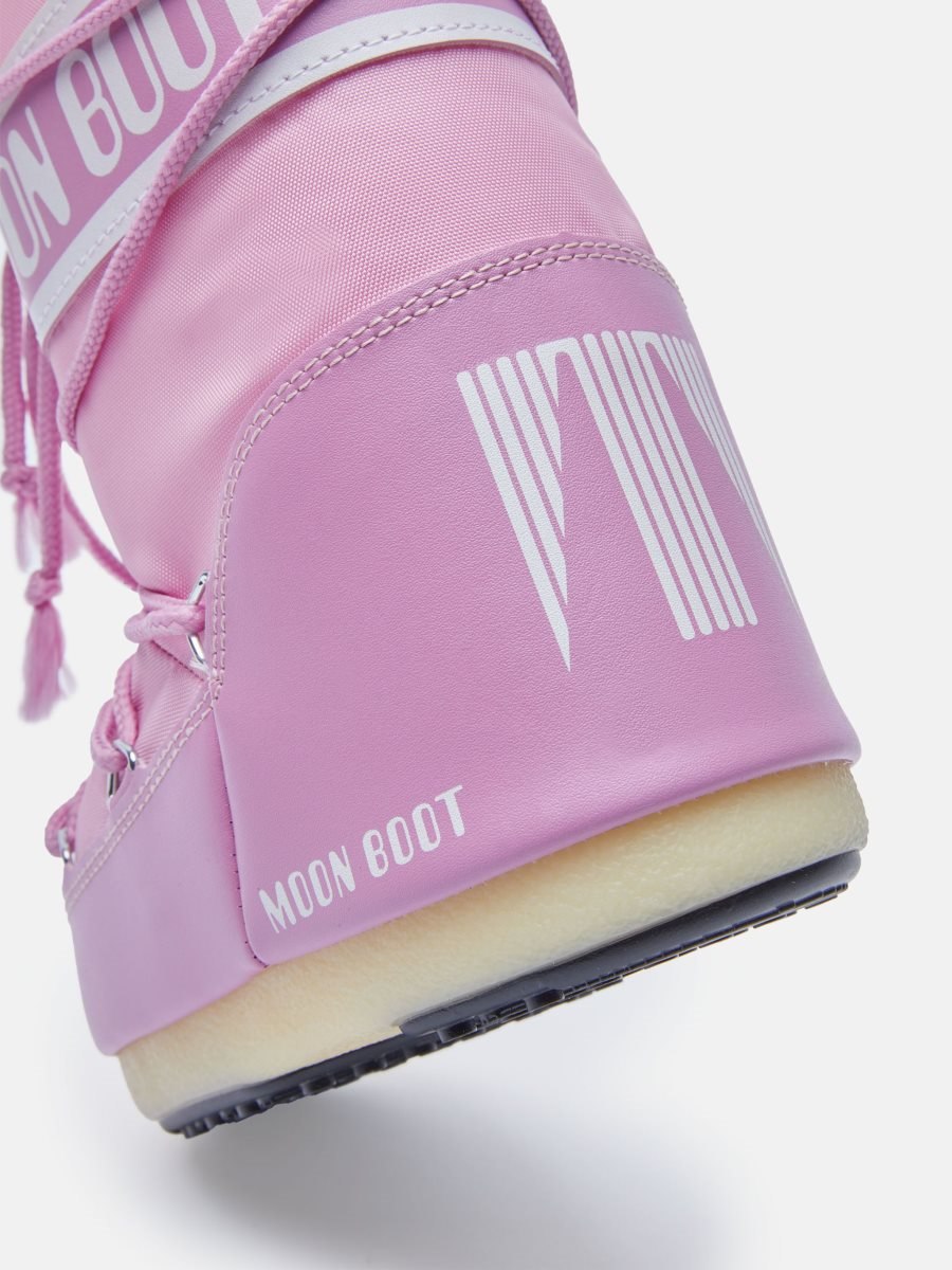 Moon Boot ICON JUNIOR NYLON BOOTS - PINK